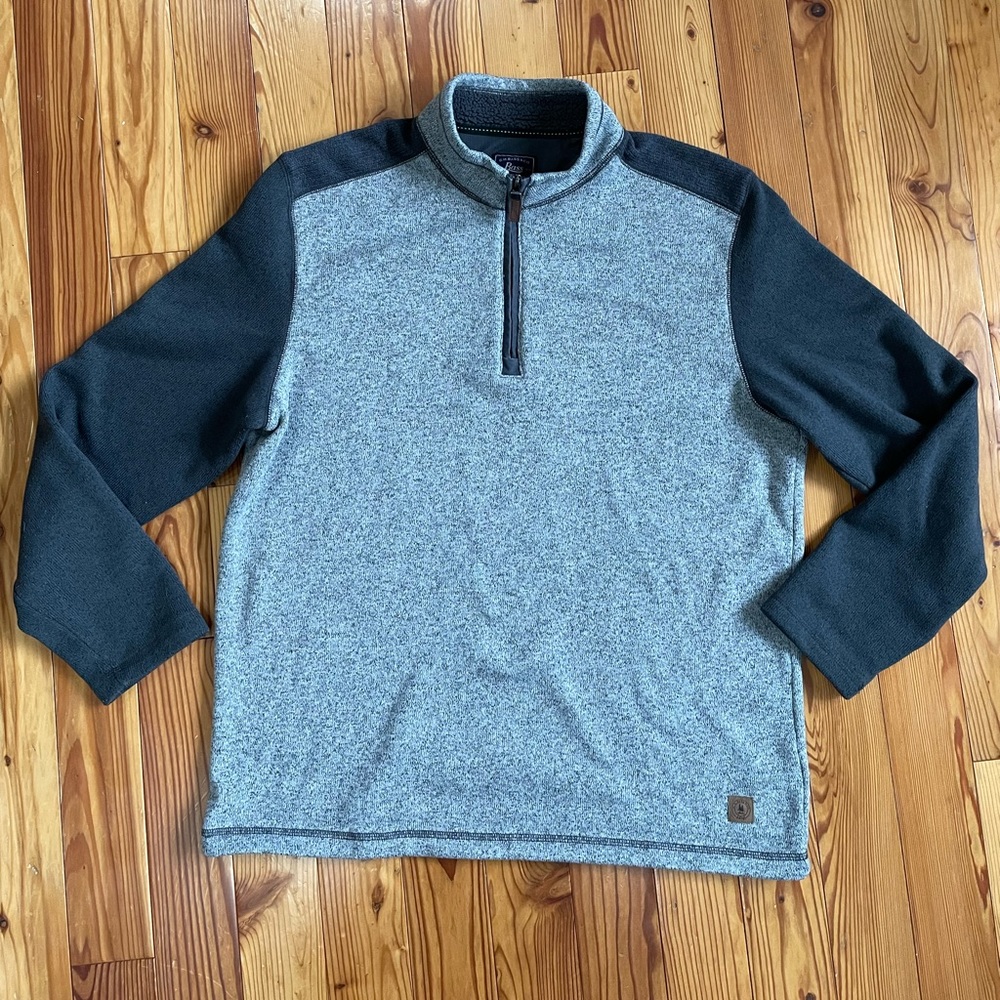 G.H. Base & CO 1/4 heavy weight zip Men’s size XL
